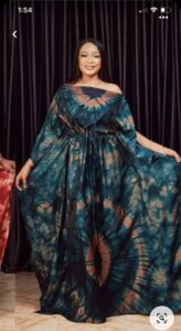 Gorgeous Tie and dye long gown 